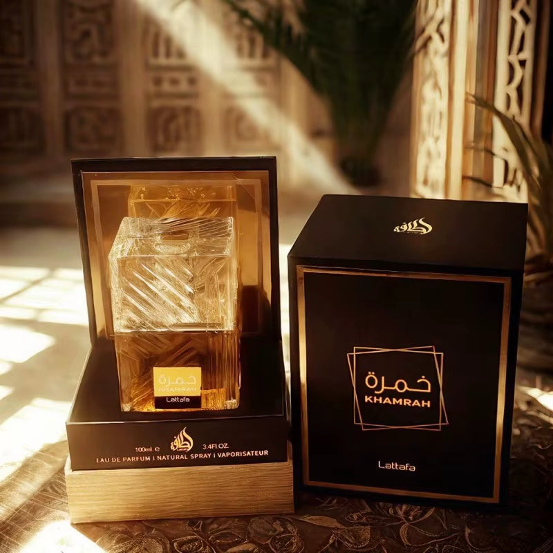 Khamrah Lattafa 100Ml Original High Quality for Men'S Perfume Lasting Fragrance Arabic Perfume Sexy Men'S Cologne Wood Scent