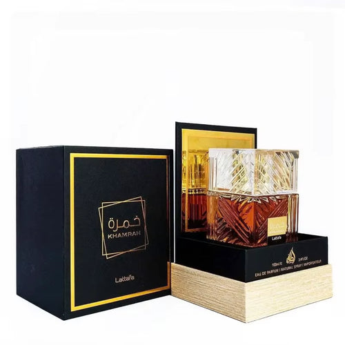 Khamrah Lattafa 100Ml Original High Quality for Men'S Perfume Lasting Fragrance Arabic Perfume Sexy Men'S Cologne Wood Scent